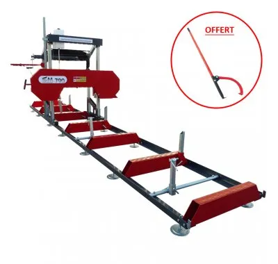 Mobiles Sägewerk SM-790-400V, elektrisch 7500W